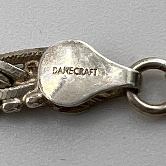 Danecraft Textured & Braided Silver Bracelet - Picture 5 of 7